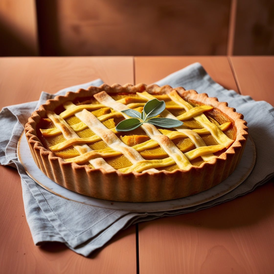 Crostata alla zucca